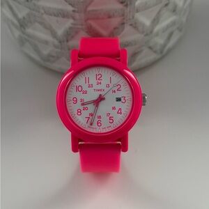 TIMEX Camper T2N877 Pink Plastic Quartz Women's Watch